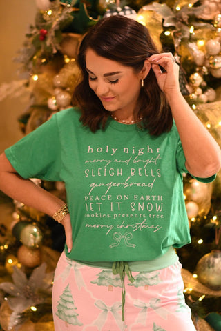 Black Friday Doorbuster - Holy Night Merry & Bright Graphic Tee