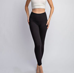 Black Friday Doorbuster - Rae Mode Black Buttery Soft Leggings