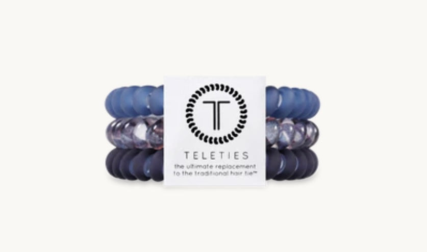 Teleties Midnight Rain Small Hair Ties