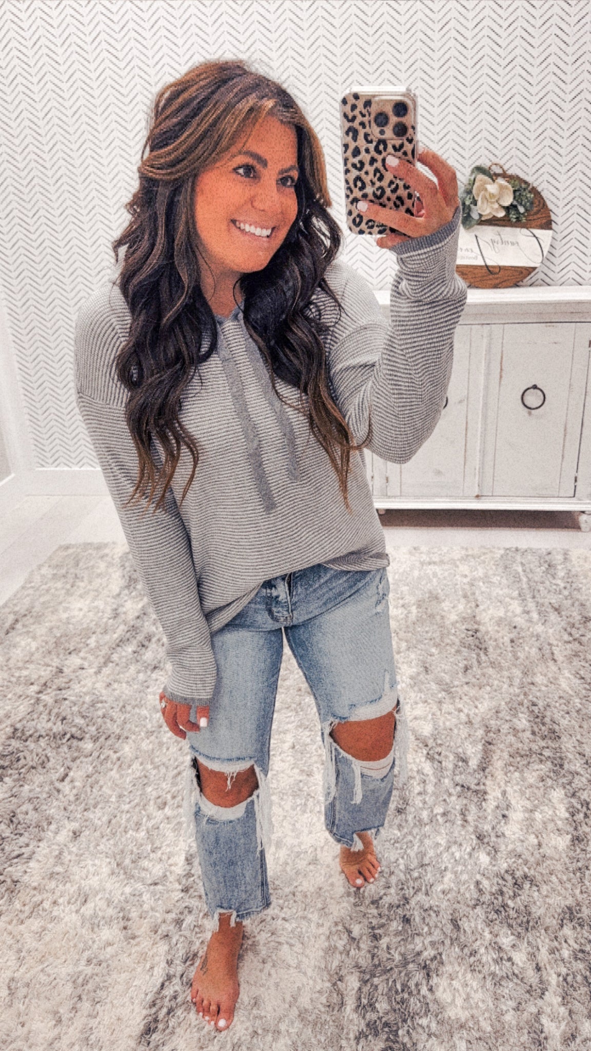 Staccato Heather Gray Ultra Soft Hoodie