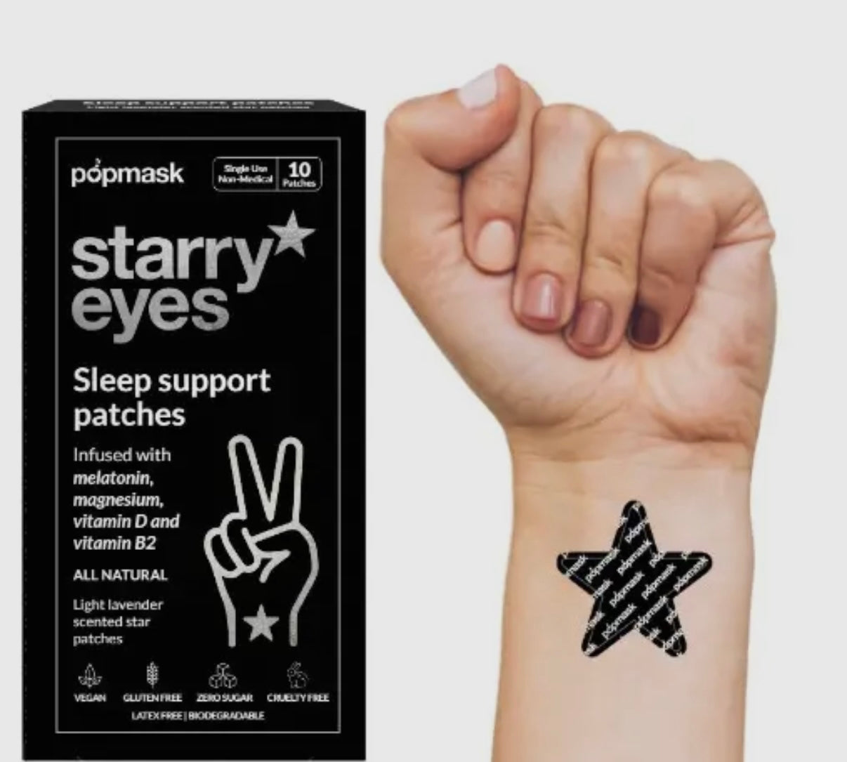 Starry Eyes Topical Vitamin Sleep Support Patches - 10 Pack