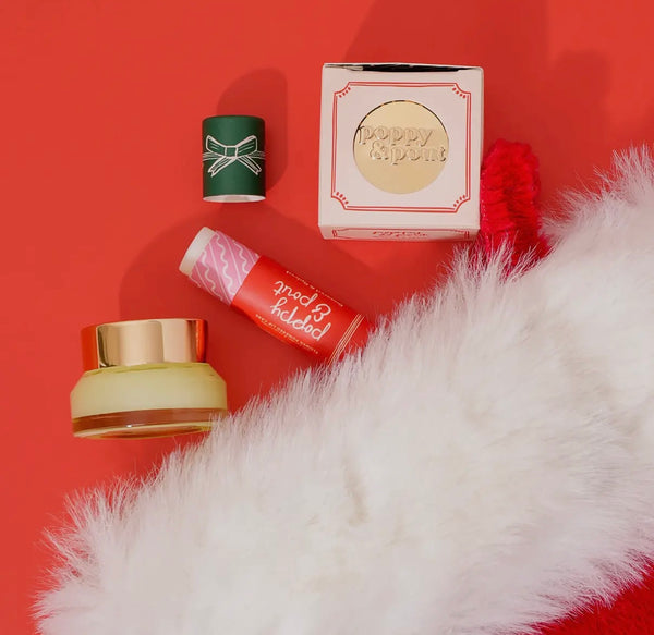 Poppy & Pout Limited Edition Holiday Lip Scrub - Sugared & Spiced