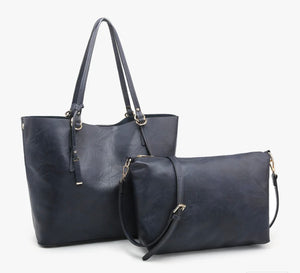 Multiple Colors - Jen & Co. Iris Tote Bag In A Bag