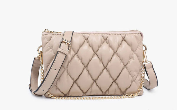 Multiple Colors - Jen & Co. Izzy Puffer Crossbody