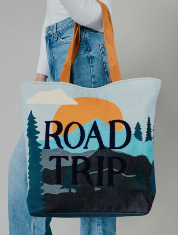 Road Trip Mountain Scenic Weekender Tote