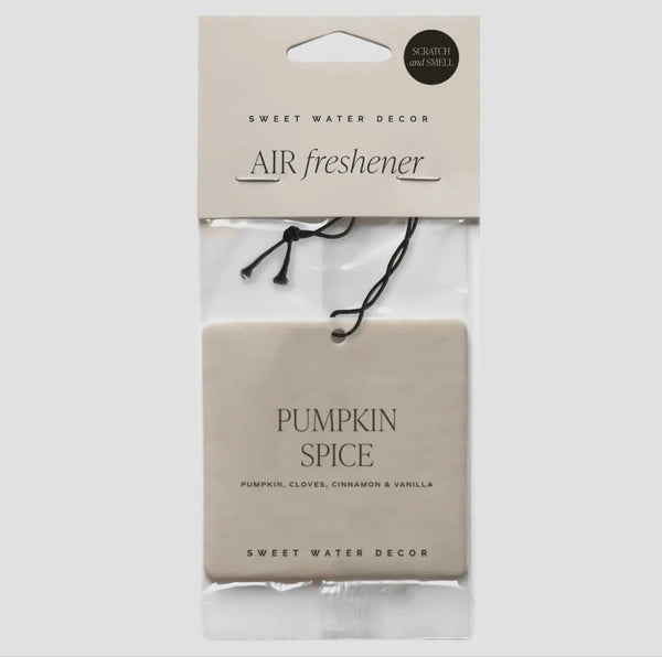 Pumpkin Spice Hanging Air Freshener