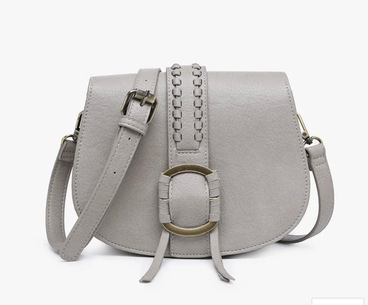 Multiple Colors - Jen & Co. Georgie Front Detail Crossbody