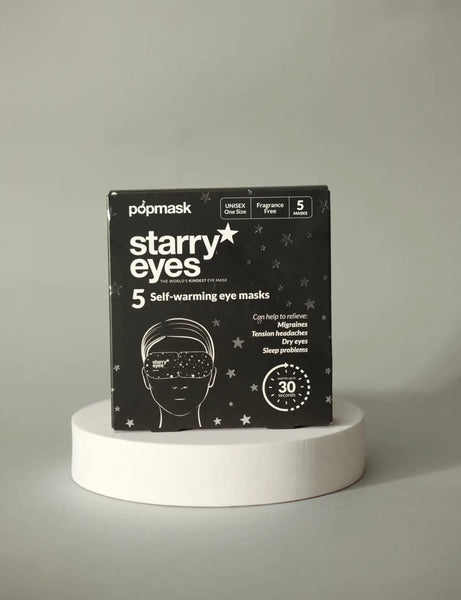 Starry Eyes Fragrance Free Self Warming Sleep Mask - 5 Pack