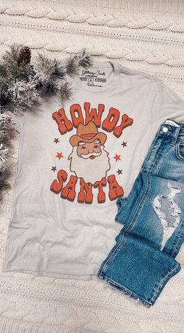 Howdy Santa Bella Graphic Tee