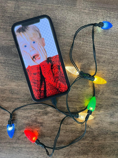 Christmas Light Phone Chargers