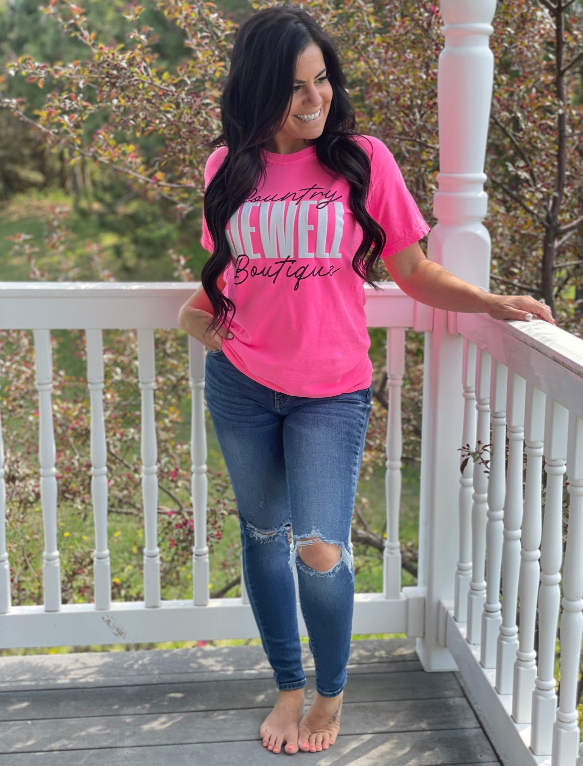 Country Jewell Boutique Logo Tee