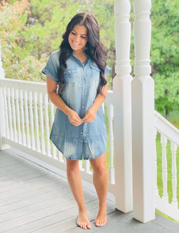 Dallas GeeGee Denim Dress