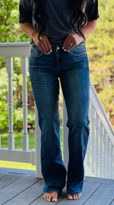 Judy Blue Bootcut Dark Wash Jeans