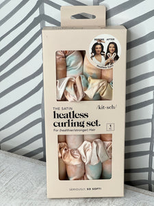 Kitsch Satin Heatless Curling Set