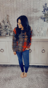 Holiday Red Plaid Long Sleeve