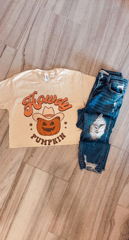 Howdy Pumpkin Graphic Tee