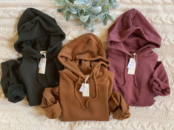 Boyfriend Fall Vibes Dark Olive Hoodie