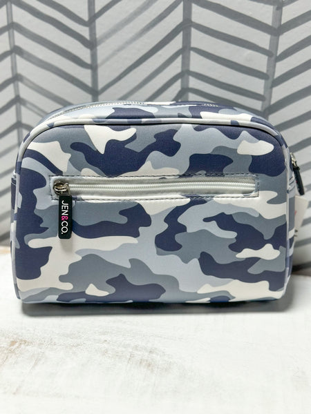 Jen & Co Camo Makeup Bag