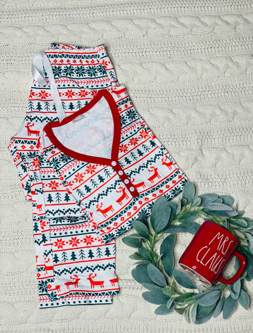 Holiday Deer Pajama Set