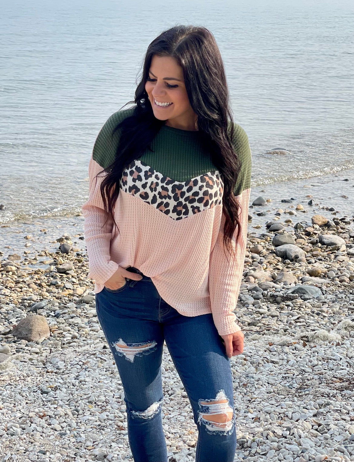 Olive Leopard Long Sleeve