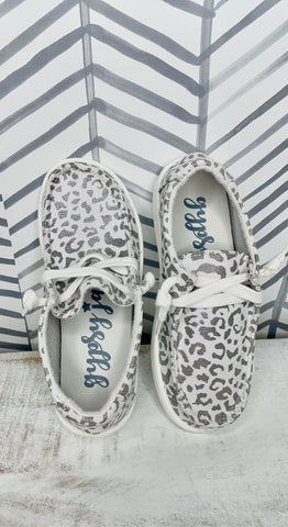 Gypsy Jazz Kids White Jade Boat Shoes