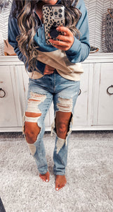 Judy Blue Vintage Heavy Distressed Jeans