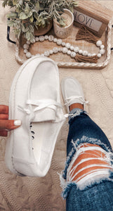 Gypsy Jazz Match Me White Boat Shoes