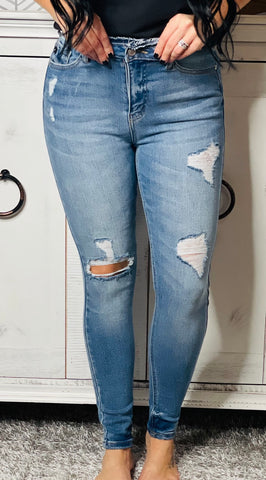 Kancan Skylar Distressed Jeans