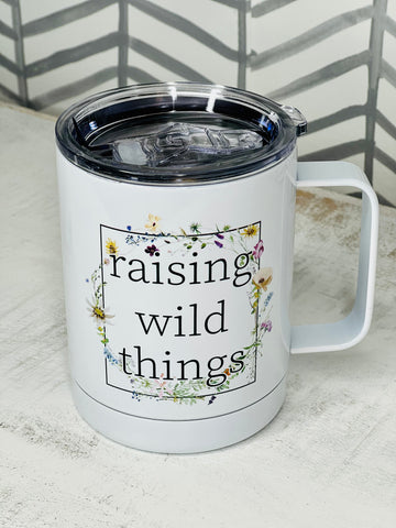 Raising Wild Things Travel Mug