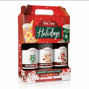 Skinny Syrups Holiday Gourmet Coffee Syrup Sets