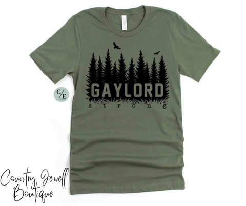 Gaylord Strong Fundraiser Tee