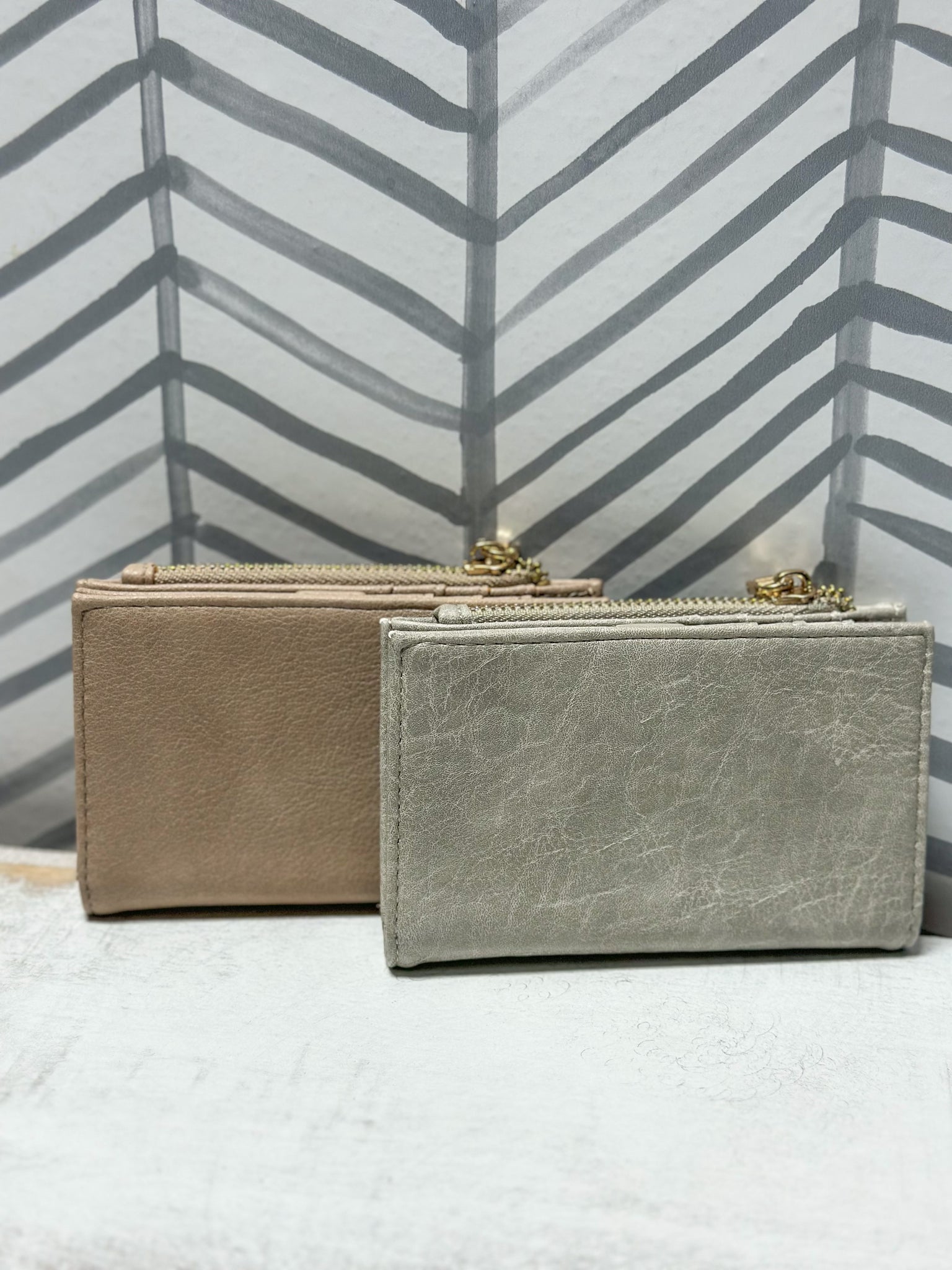 Jen & Co Card/Zipper Wallets - Multiple Colors