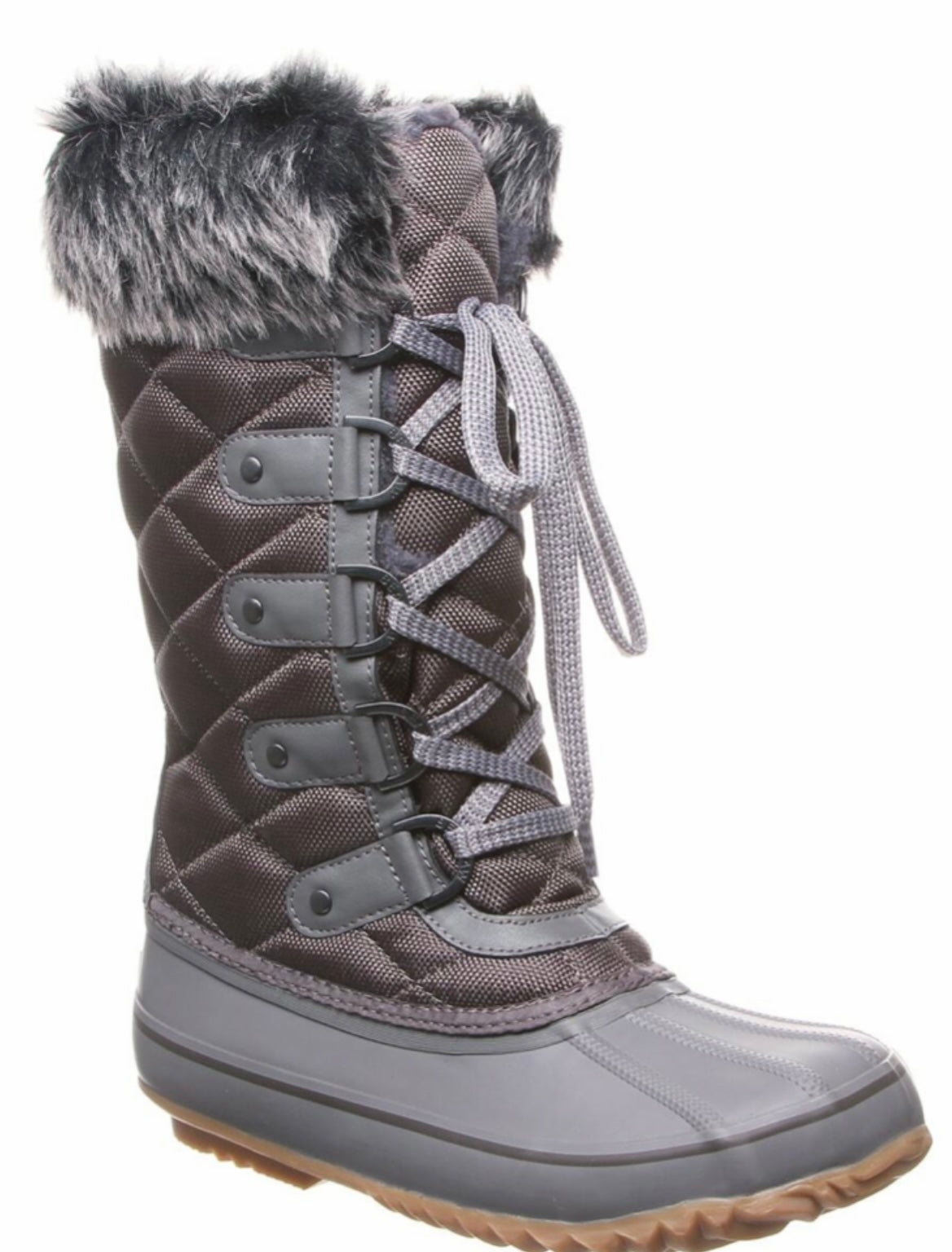 BEARPAW Mckinley Gray Fog Winter Boot