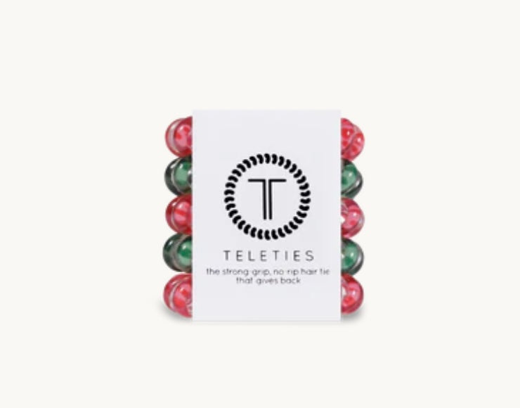 Teleties Holiday/Winter Collection Tiny 5 Pack - Multiple Colors