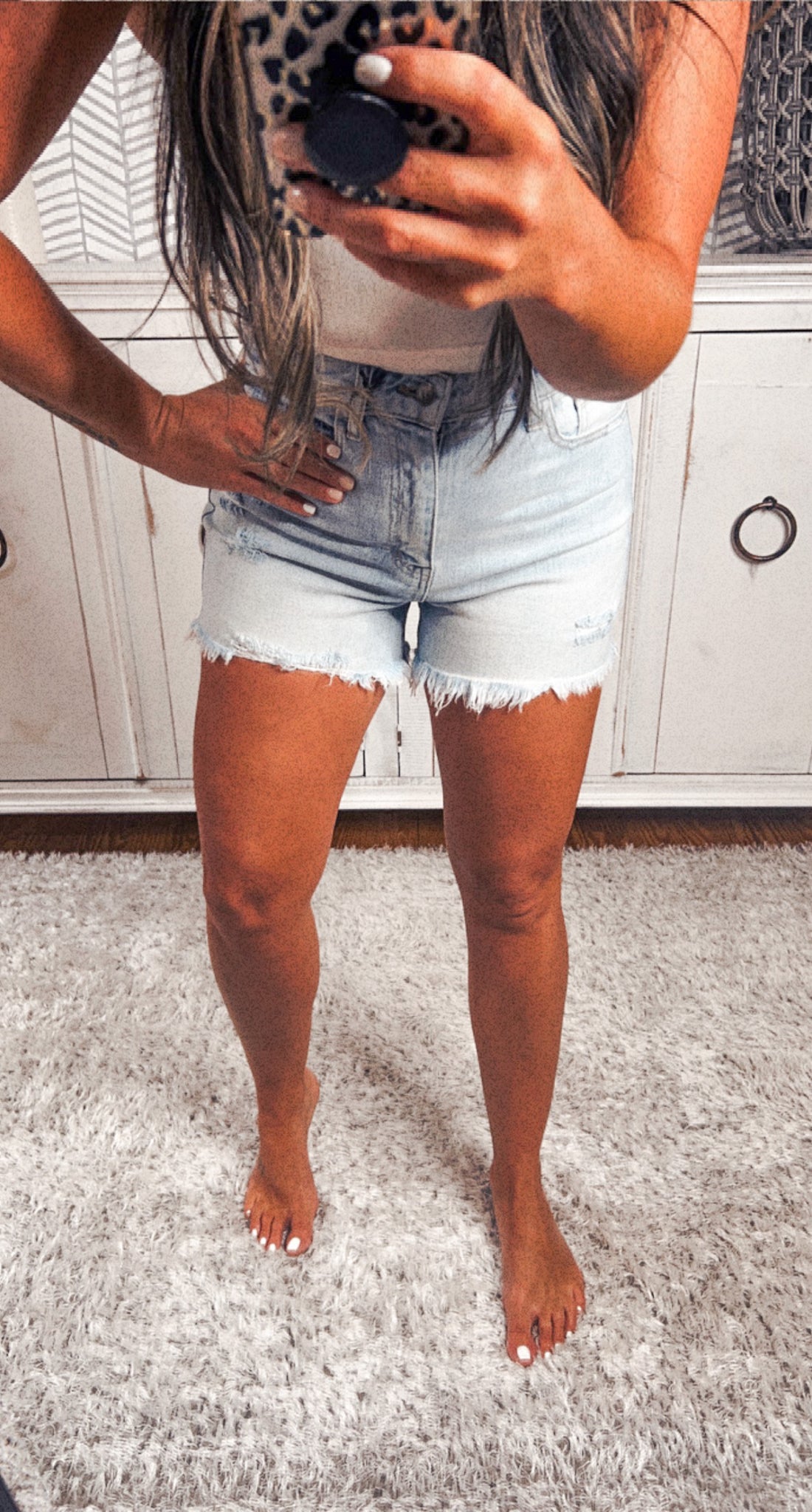 Jelly Jeans Light Wash Shorts