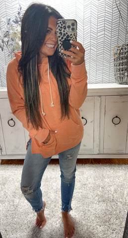 Berkley Coral Boyfriend Hoodie