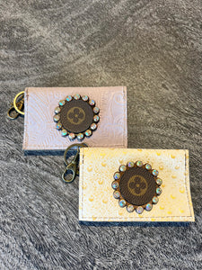 Keep It Gypsy LV Upcycled Keychain Wallet - Multiple Colors