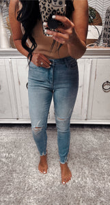 Jelly Jeans Light Wash Distressed